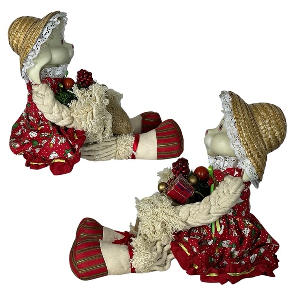 House of Lloyd Flossie Christmas Shelf Sitter Around the World 541736 Vintage - Picture 2 of 16